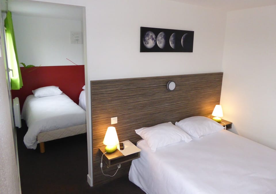 Room, Connecting Rooms | Desk, blackout drapes, iron/ironing board, free WiFi
