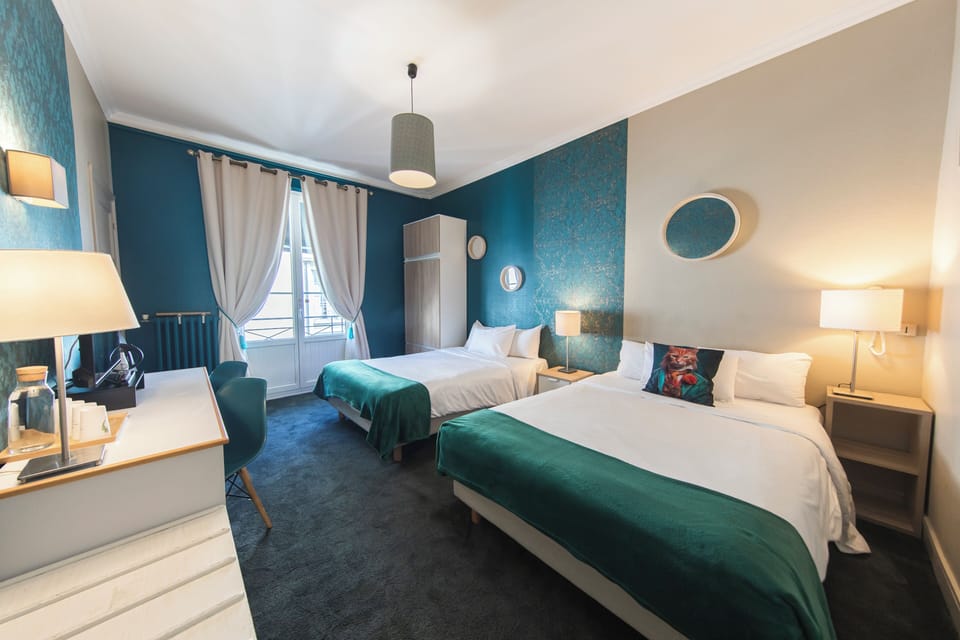 City Quadruple Room | Individually decorated, desk, soundproofing, iron/ironing board