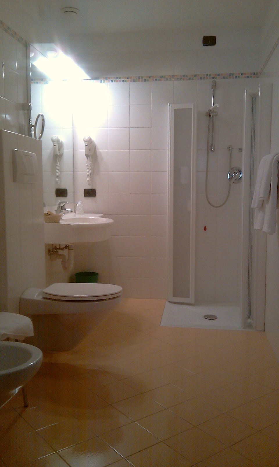 Double Room | Bathroom | Combined shower/tub, free toiletries, hair dryer, bidet