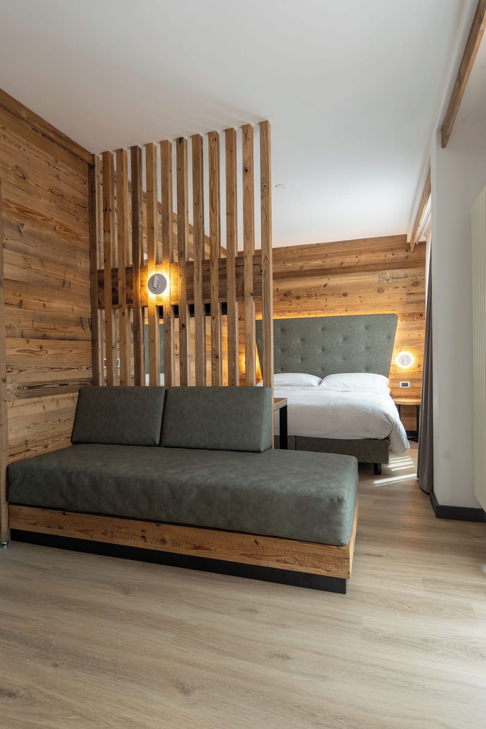 Panoramic Room, 1 Double Bed, Mountain View | In-room safe, desk, laptop workspace, soundproofing