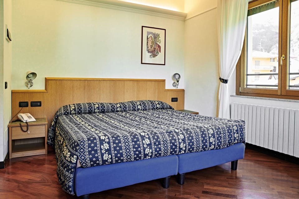 Double Room | Frette Italian sheets, Select Comfort beds, desk, soundproofing