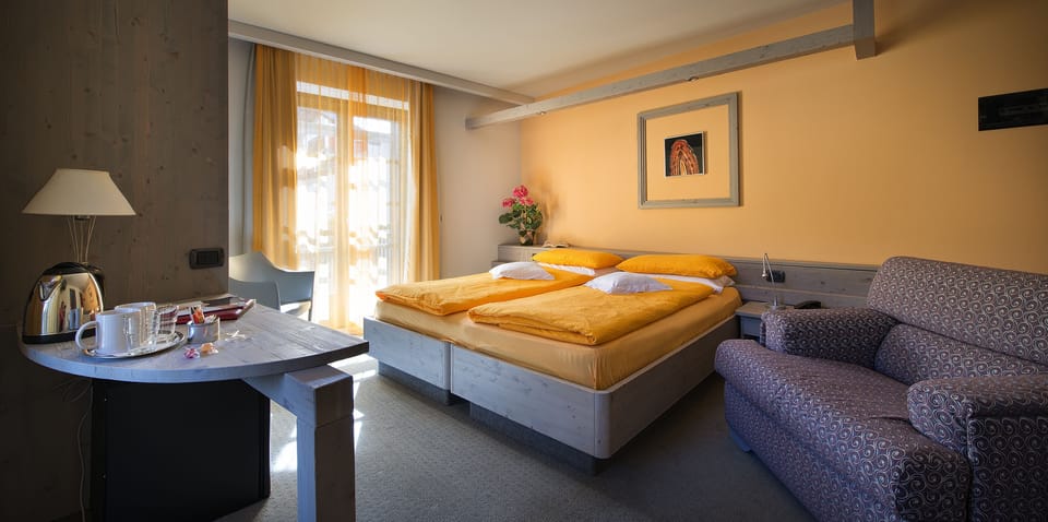 Superior Double Room, Mountain View | Premium bedding, minibar, in-room safe, desk