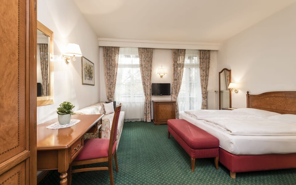 Standard Double Room | Premium bedding, down comforters, pillowtop beds, minibar