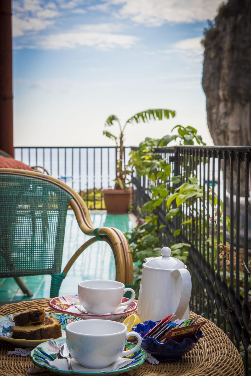 Superior Double Room, Partial Sea View | View from room