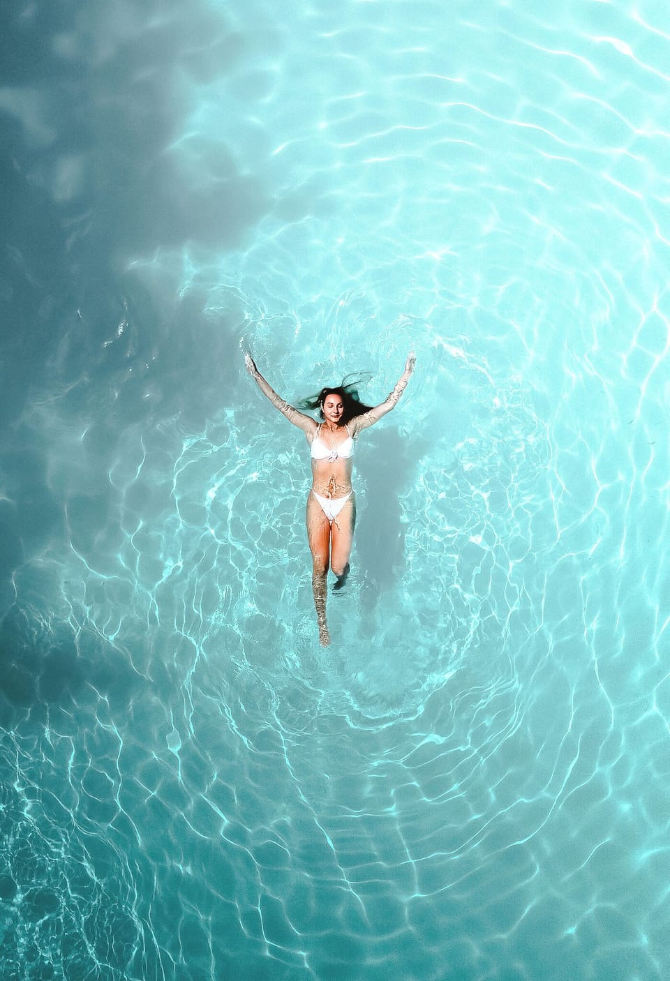 Indoor pool, outdoor pool, pool umbrellas, sun loungers