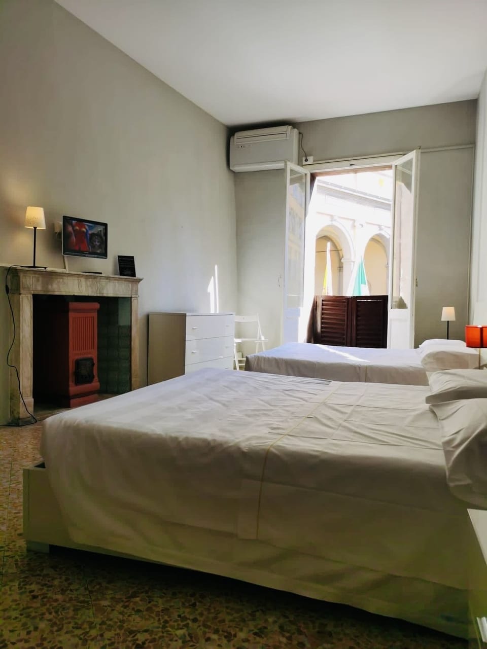 Quadruple Room | Pillowtop beds, in-room safe, individually furnished, desk