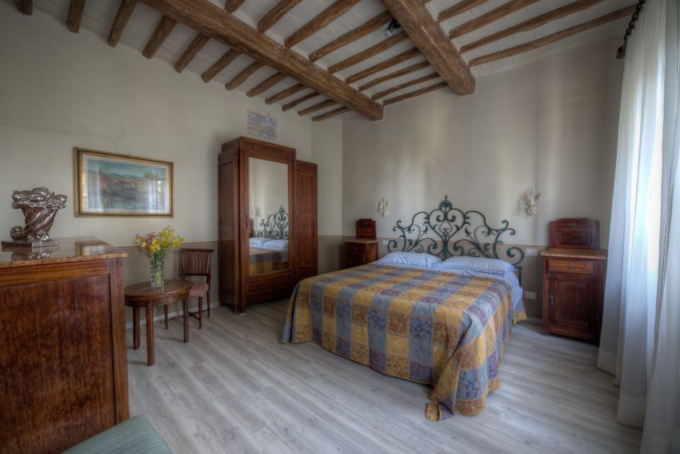 Classic Double Room, Private Bathroom, Garden View | 1 bedroom, iron/ironing board, free cribs/infant beds, rollaway beds
