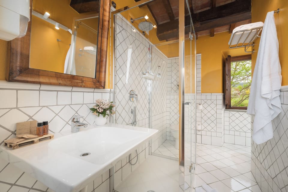 Deluxe Double or Twin Room | Bathroom | Shower, free toiletries, hair dryer, bidet