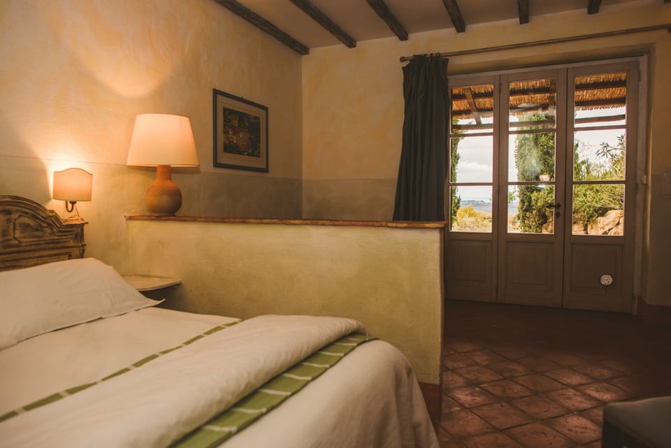 Deluxe Double Room, 1 Double Bed, Vineyard View, Garden Area | View from room