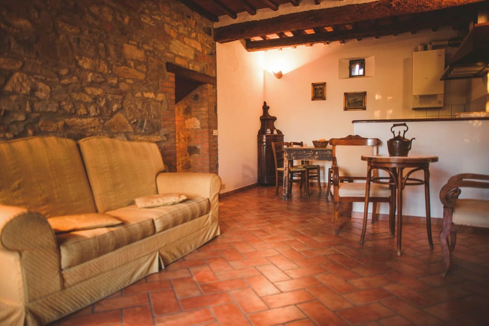 Apartment, 1 Bedroom, Vineyard View | Living area