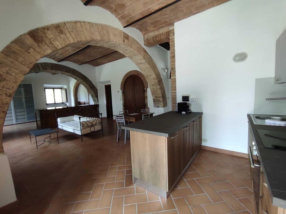 Apartment, 1 Bedroom, Kitchenette, Garden View | Living area | Flat-screen TV
