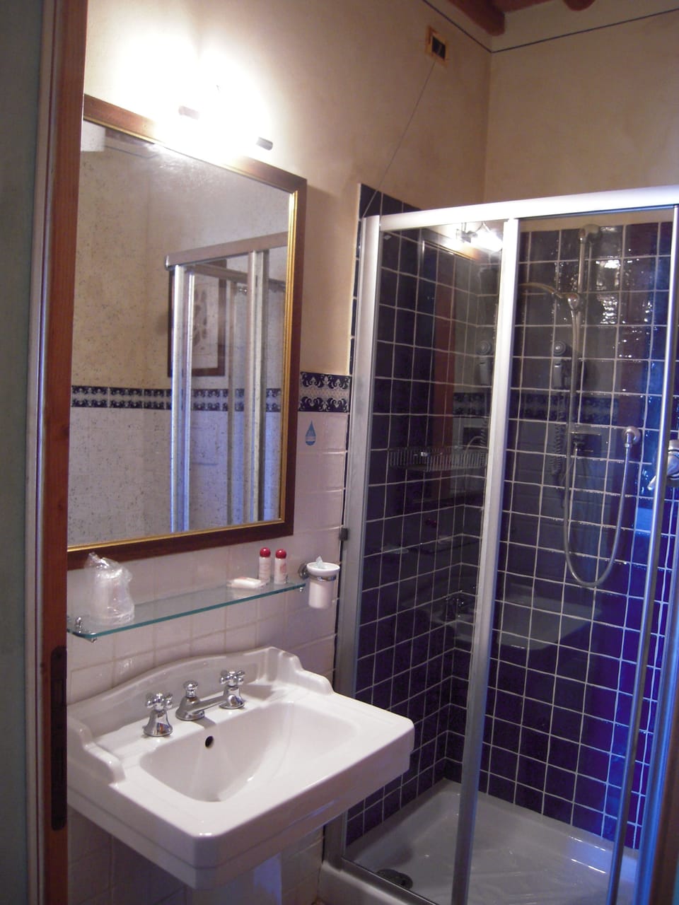 Free toiletries, hair dryer, bidet, towels