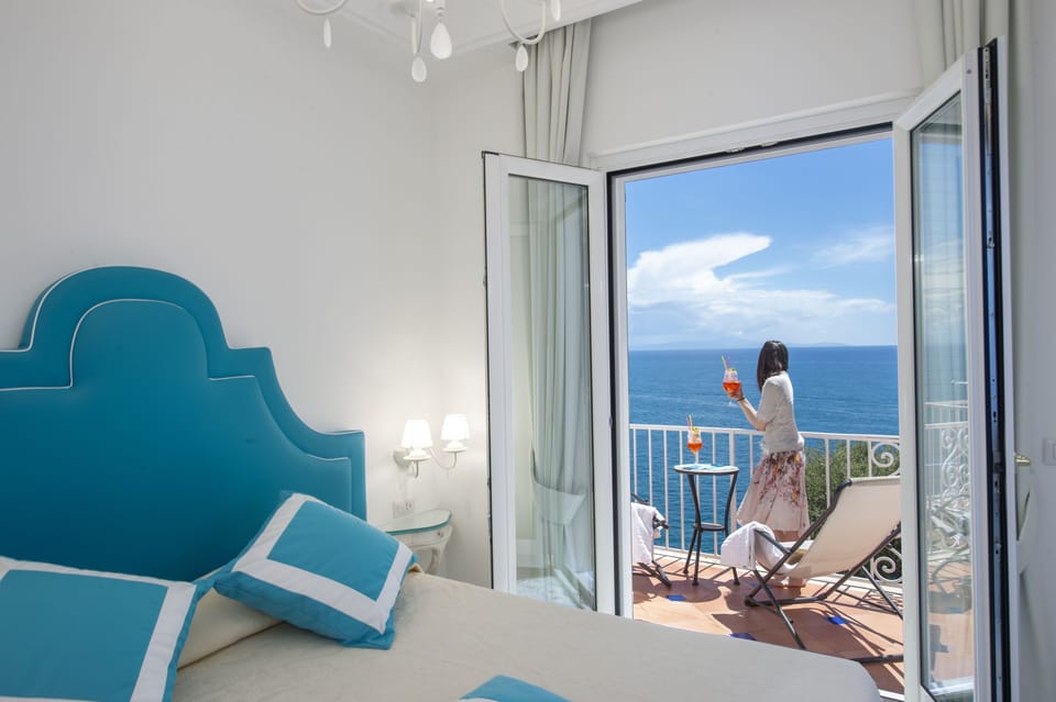 Double or Twin Room, Sea View | View from room