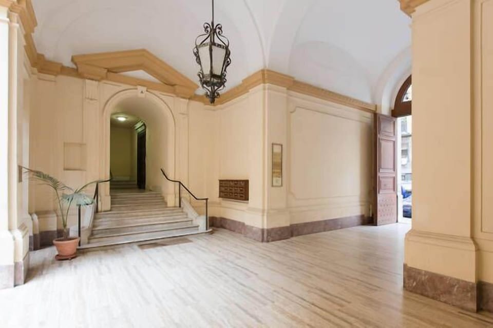 Interior entrance