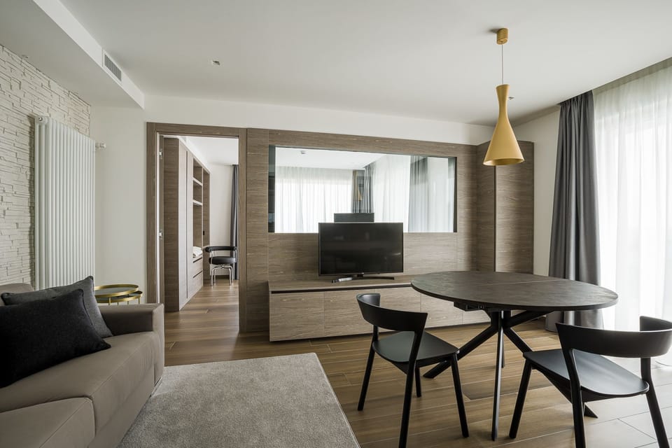 Superior Apartment, Annex Building | Living area | LCD TV