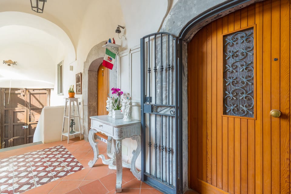 Interior entrance