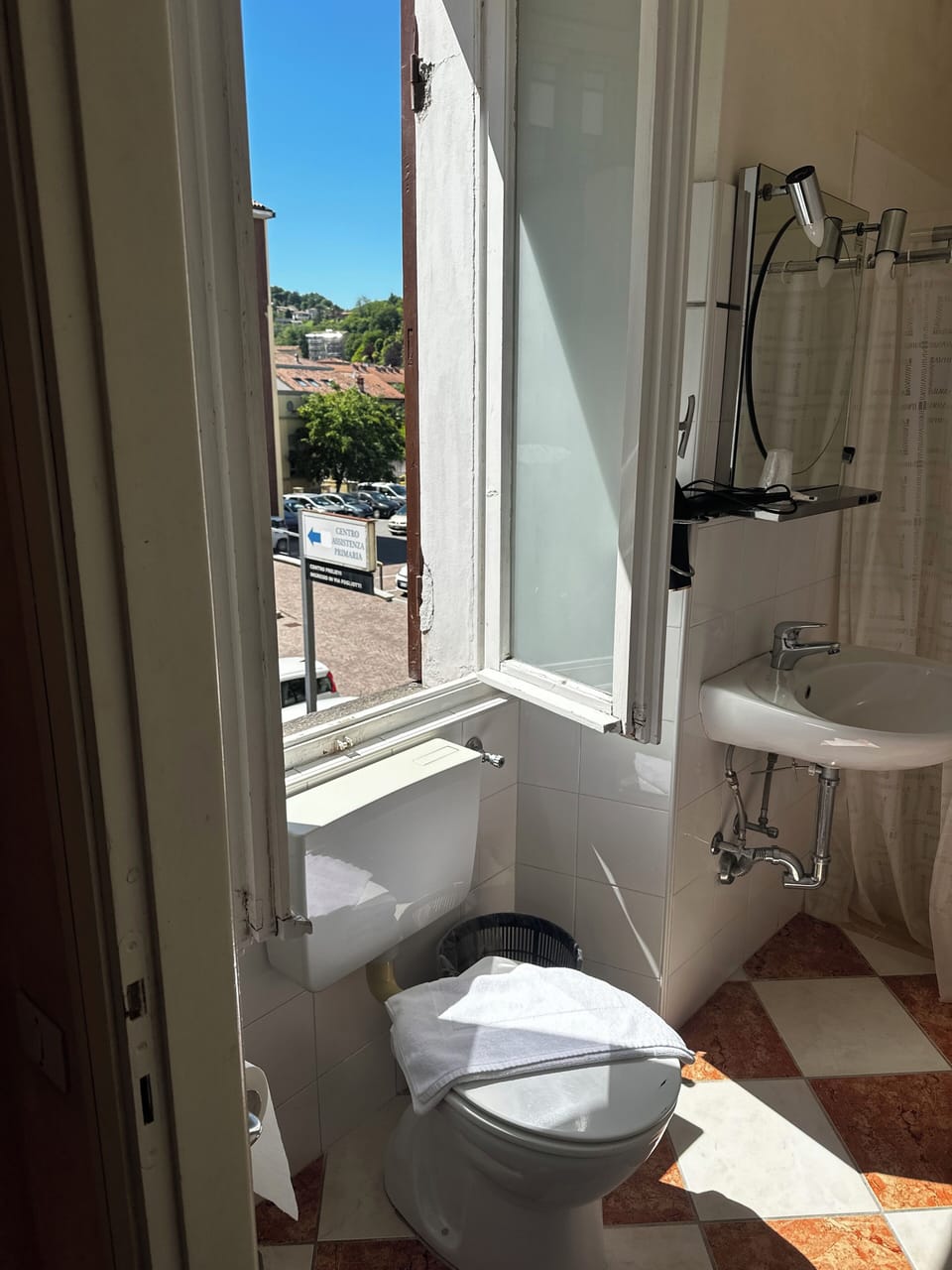 Free toiletries, hair dryer, towels, soap