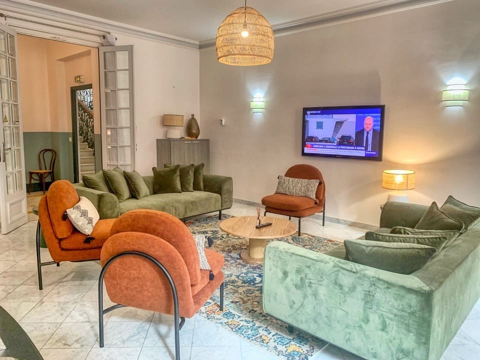 Lobby sitting area