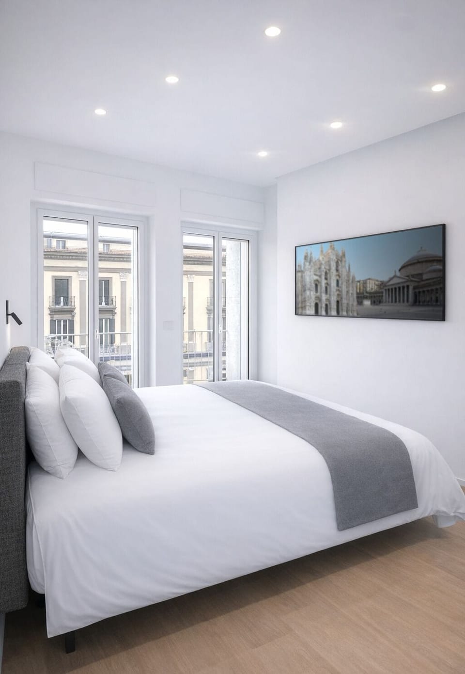 Memory foam beds, in-room safe, desk, laptop workspace
