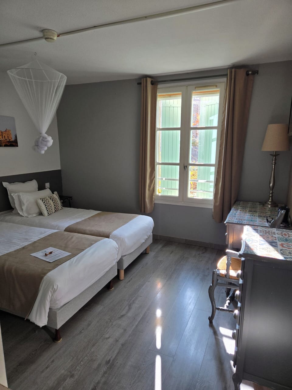 Comfort Twin Room | Premium bedding, individually furnished, desk, laptop workspace