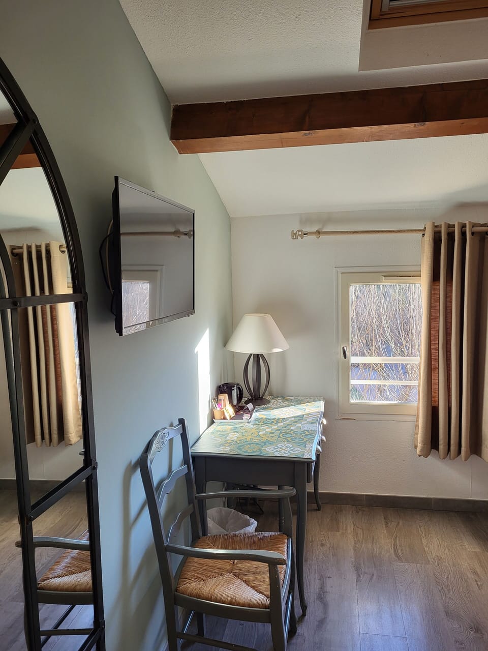 Comfort Double Room | Premium bedding, individually furnished, desk, laptop workspace