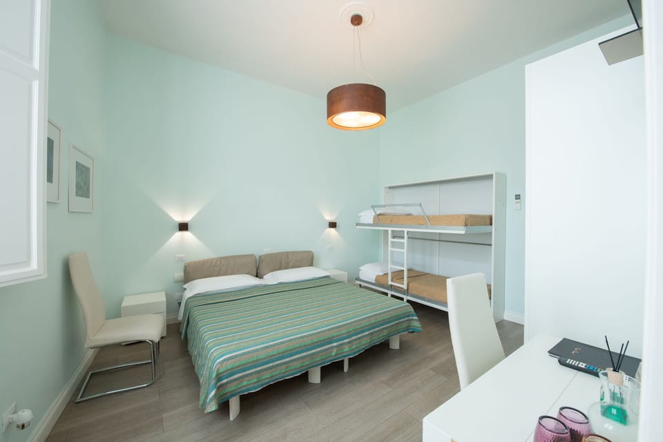 Double Room (with external private bathroom) | Premium bedding, pillowtop beds, in-room safe, desk