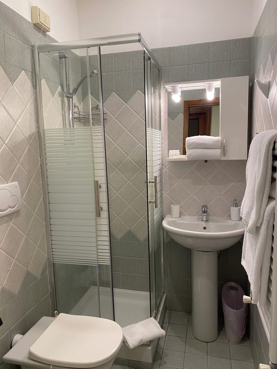 Double, External Private Bathroom | Bathroom | Shower, hair dryer, towels, soap