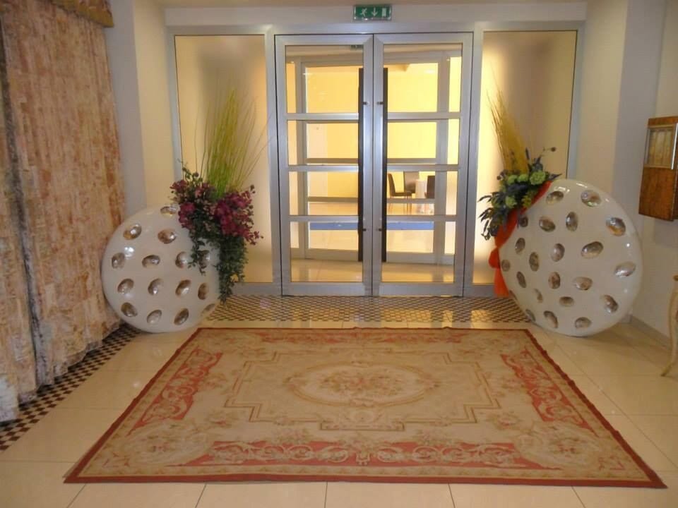 Interior entrance