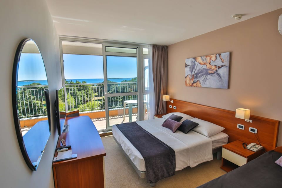 Triple room with balcony sea side | View from room