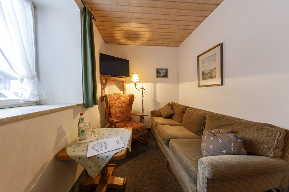 Double Room | Living area | TV