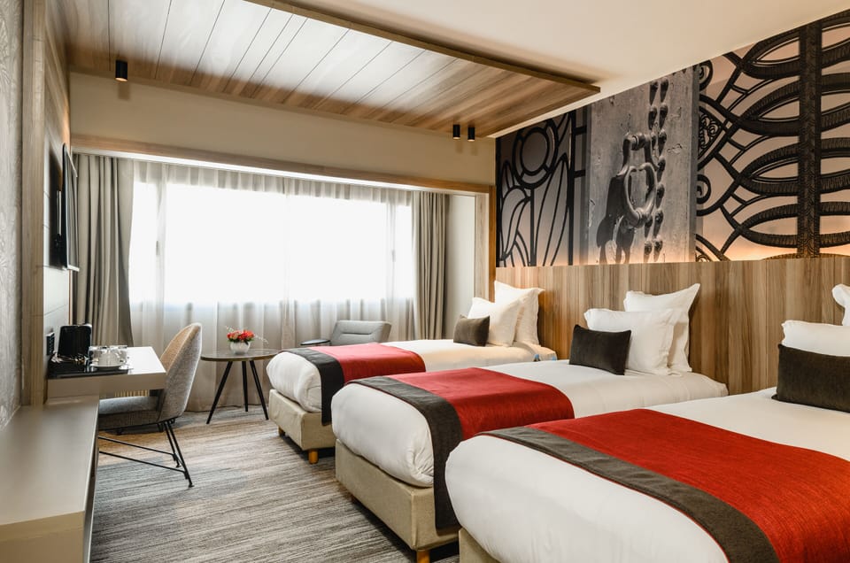 Triple Room | Premium bedding, minibar, in-room safe, desk