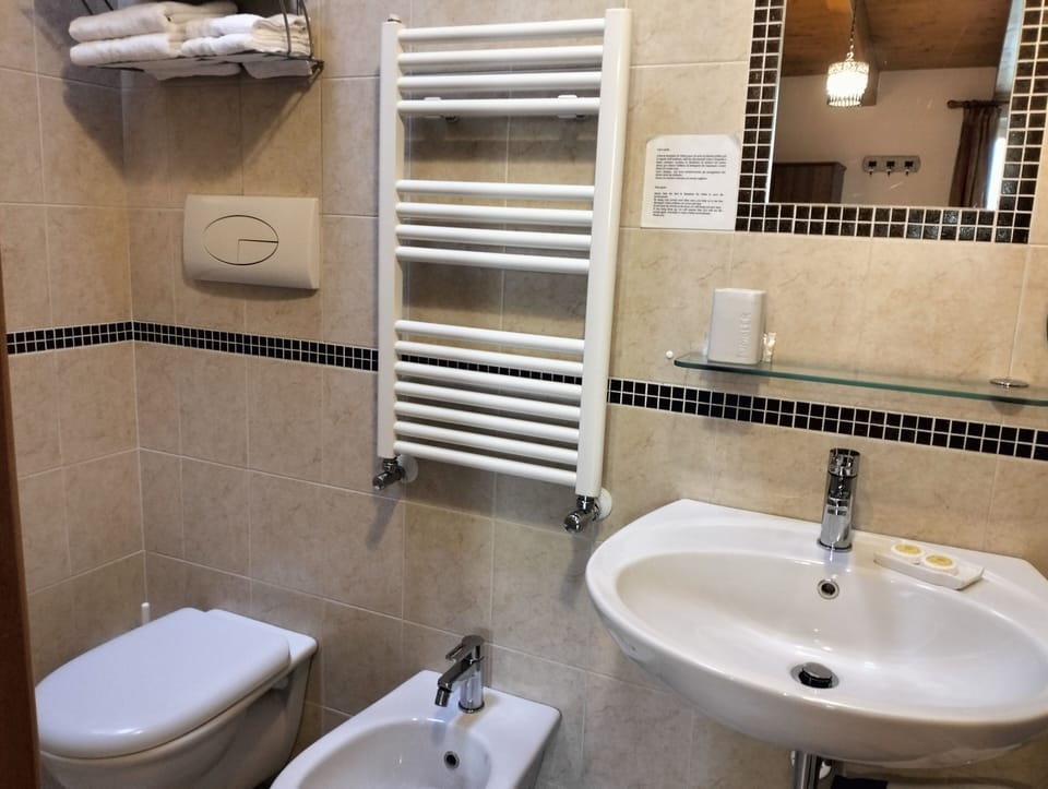 Double Room | Bathroom | Shower, rainfall showerhead, free toiletries, hair dryer
