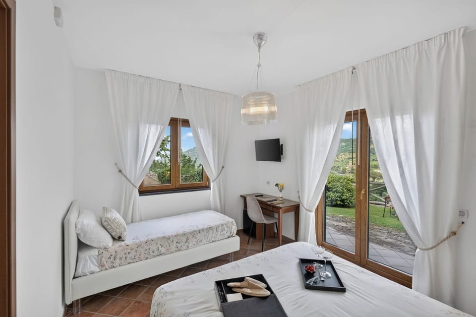 Triple Room | Premium bedding, desk, cribs (surcharge), WiFi (free)