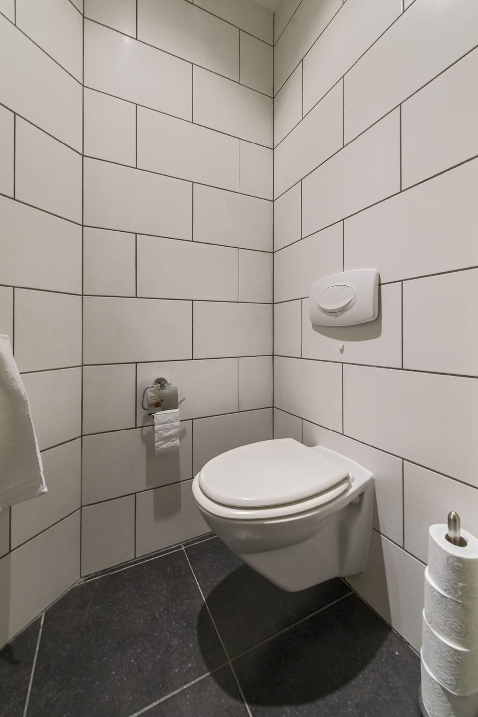 Standard Double Room, Shared Bathroom | Bathroom | Hair dryer, towels