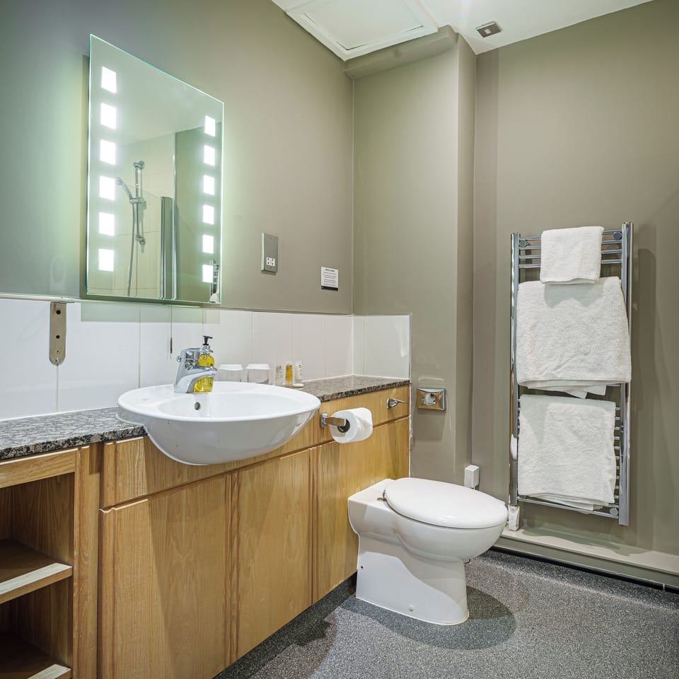 Deluxe Double Room | Bathroom | Free toiletries, hair dryer, towels, soap