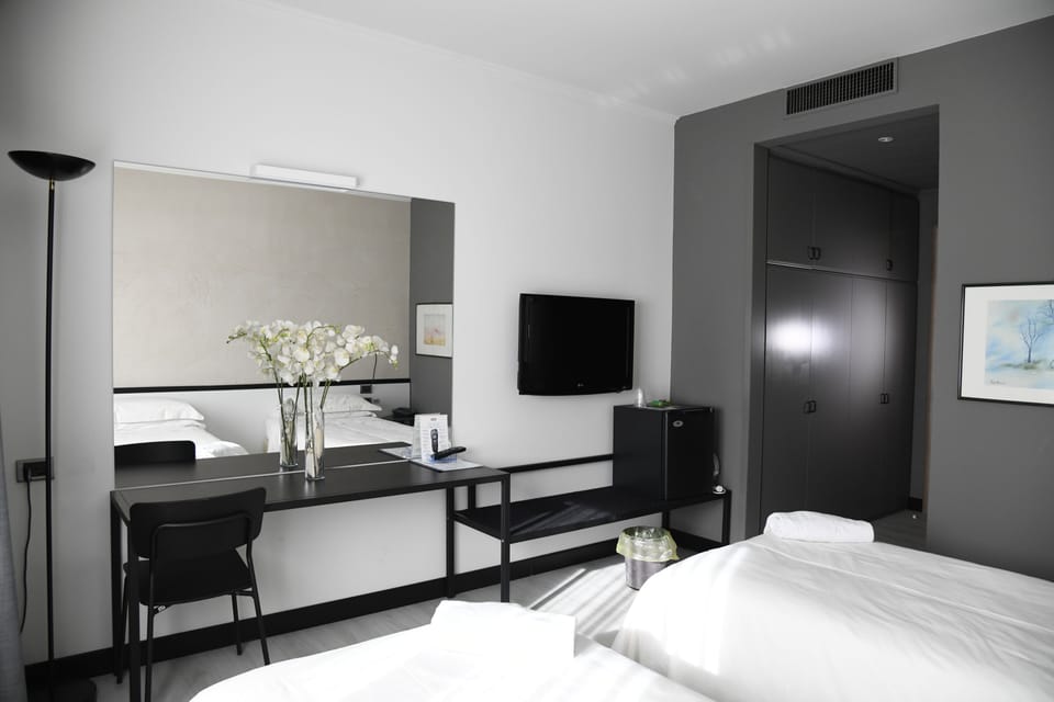 In-room safe, desk, blackout drapes, iron/ironing board (on request)