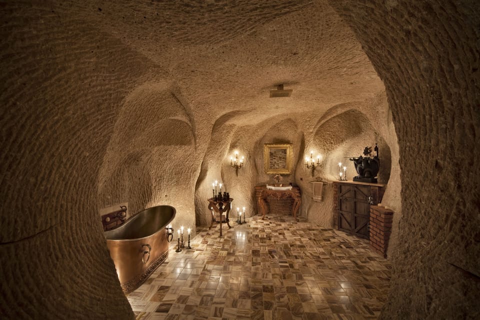 Sacred Suites | Bathroom | Free toiletries, hair dryer, bathrobes, slippers