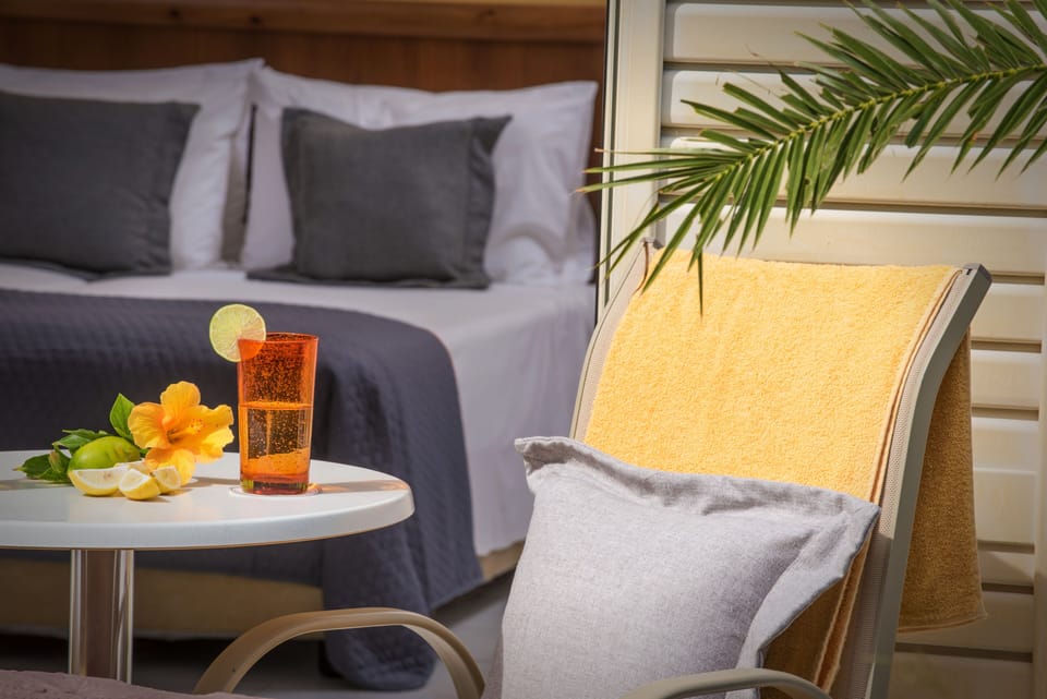 Double Room, Garden or Side Sea View, Annex Building | Blackout drapes, soundproofing, iron/ironing board, free WiFi
