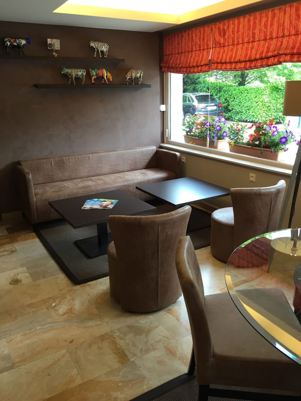 Lobby sitting area