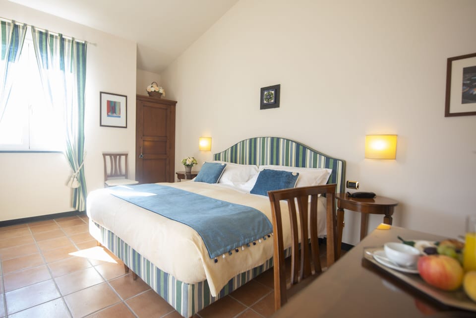 Double Room, Balcony, Sea View | Premium bedding, down comforters, minibar, in-room safe
