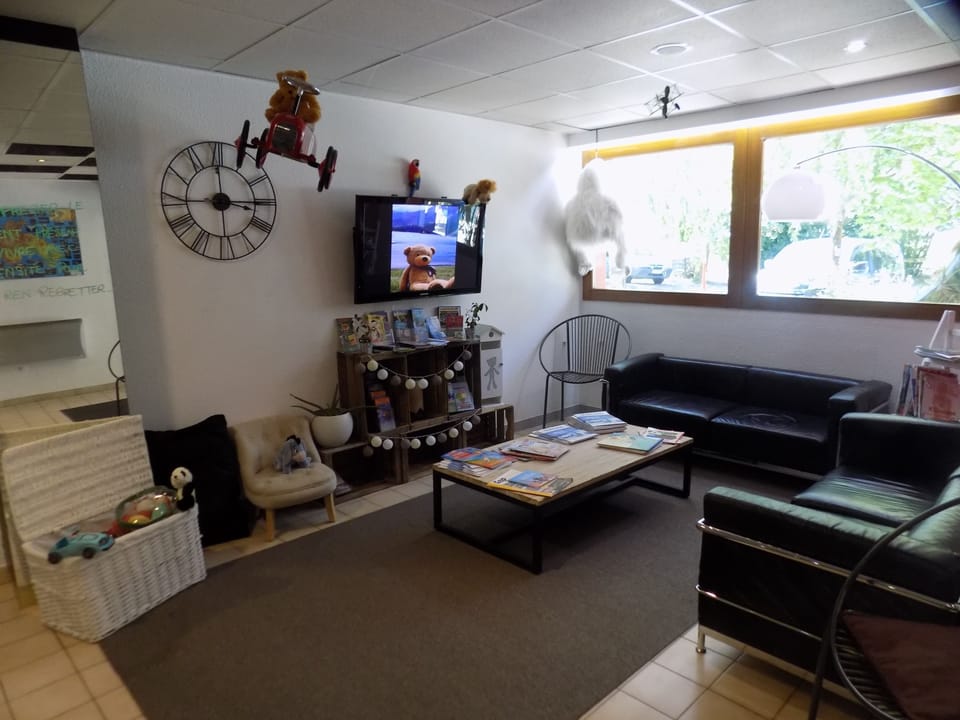 Lobby sitting area
