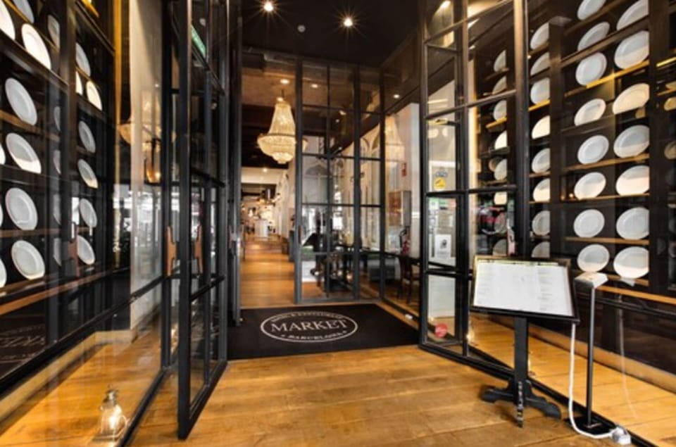 Interior entrance