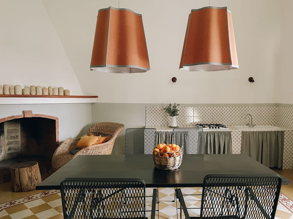 Triple Room | Private kitchen | Full-size fridge, stovetop, highchair