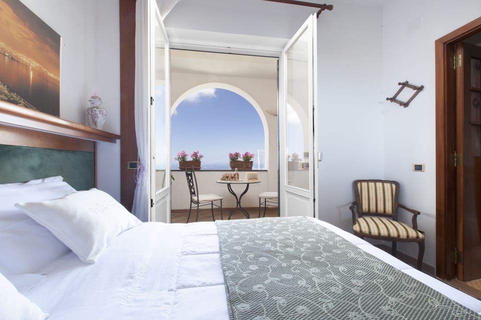 Double Room, Balcony, Sea View | View from room