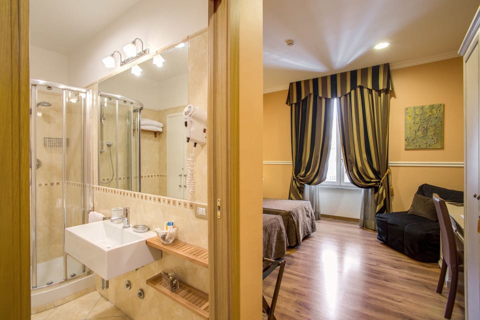 Minibar, in-room safe, desk, blackout drapes