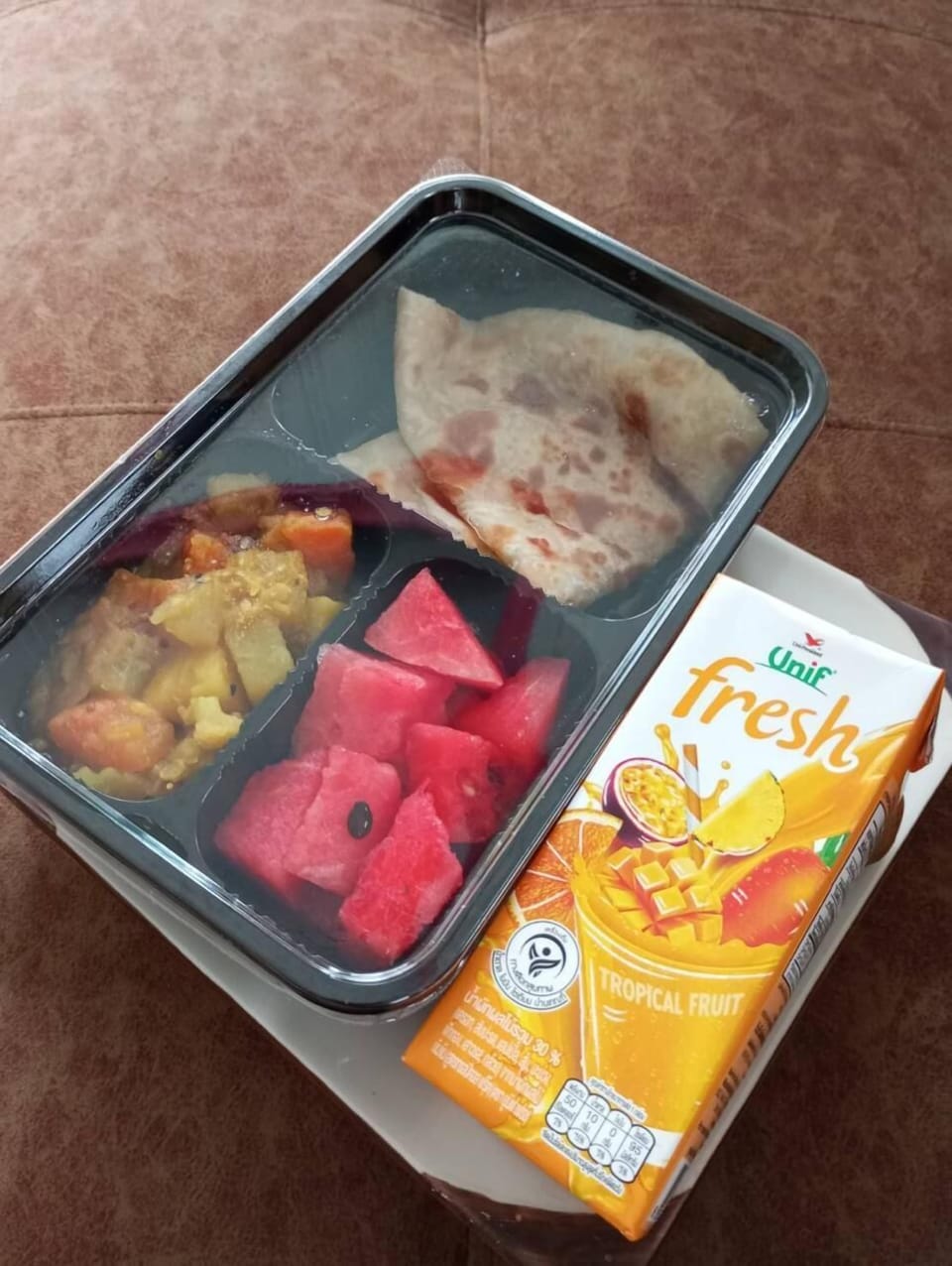 Daily to-go breakfast for a fee