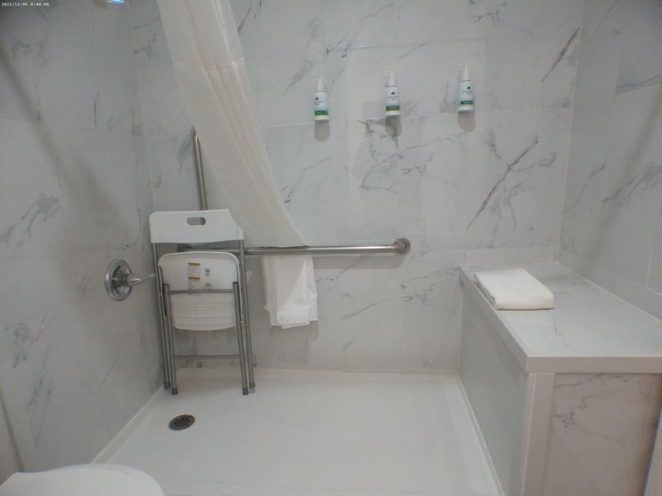 Standard Room, 1 King Bed w/Walk-In Shower | Desk, laptop workspace, blackout drapes, WiFi (free)