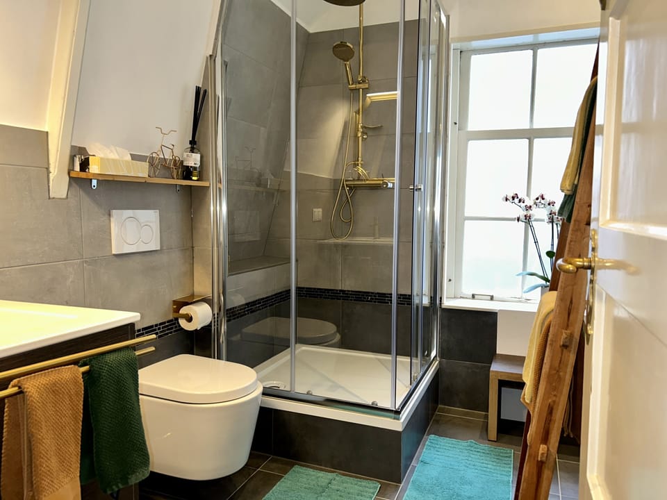 Basic Double Room | Bathroom | Shower, free toiletries, hair dryer, towels