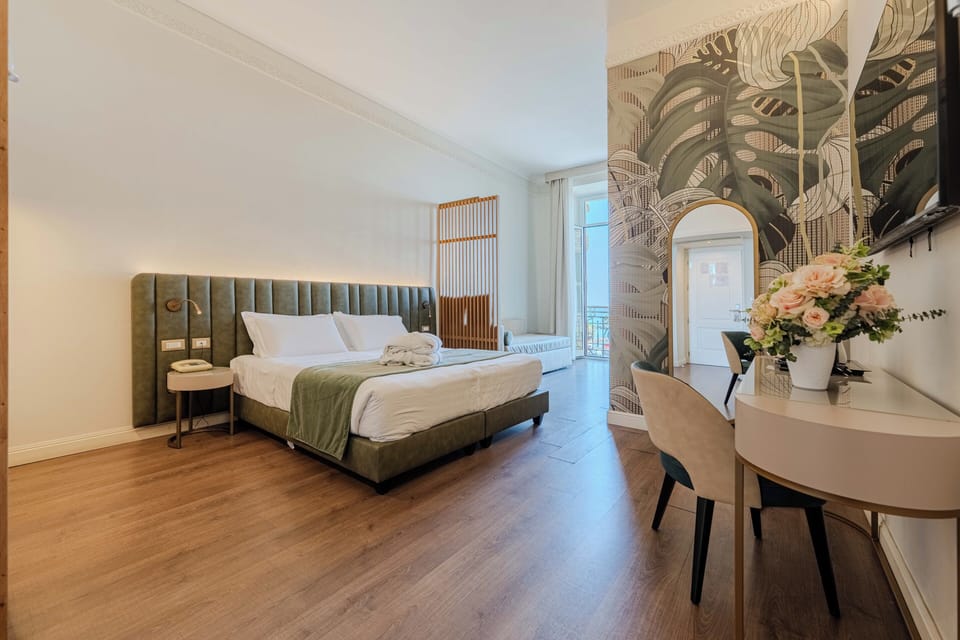 Superior Double or Twin Room, Sea View (Frontal) | In-room safe, soundproofing, free WiFi, bed sheets