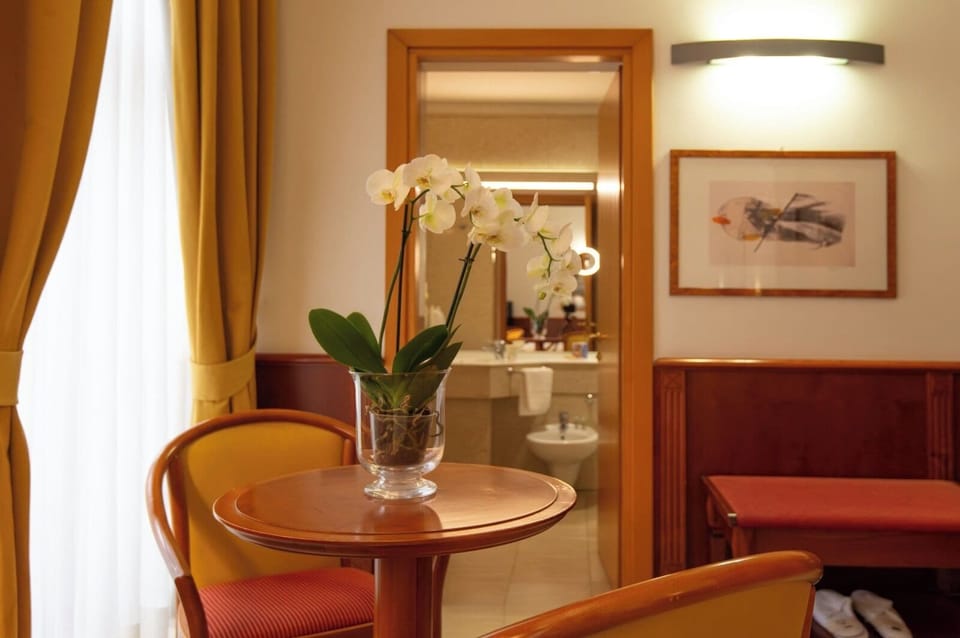 Junior Double Room | Minibar, in-room safe, blackout drapes, soundproofing